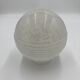 White glass globe from Clichy