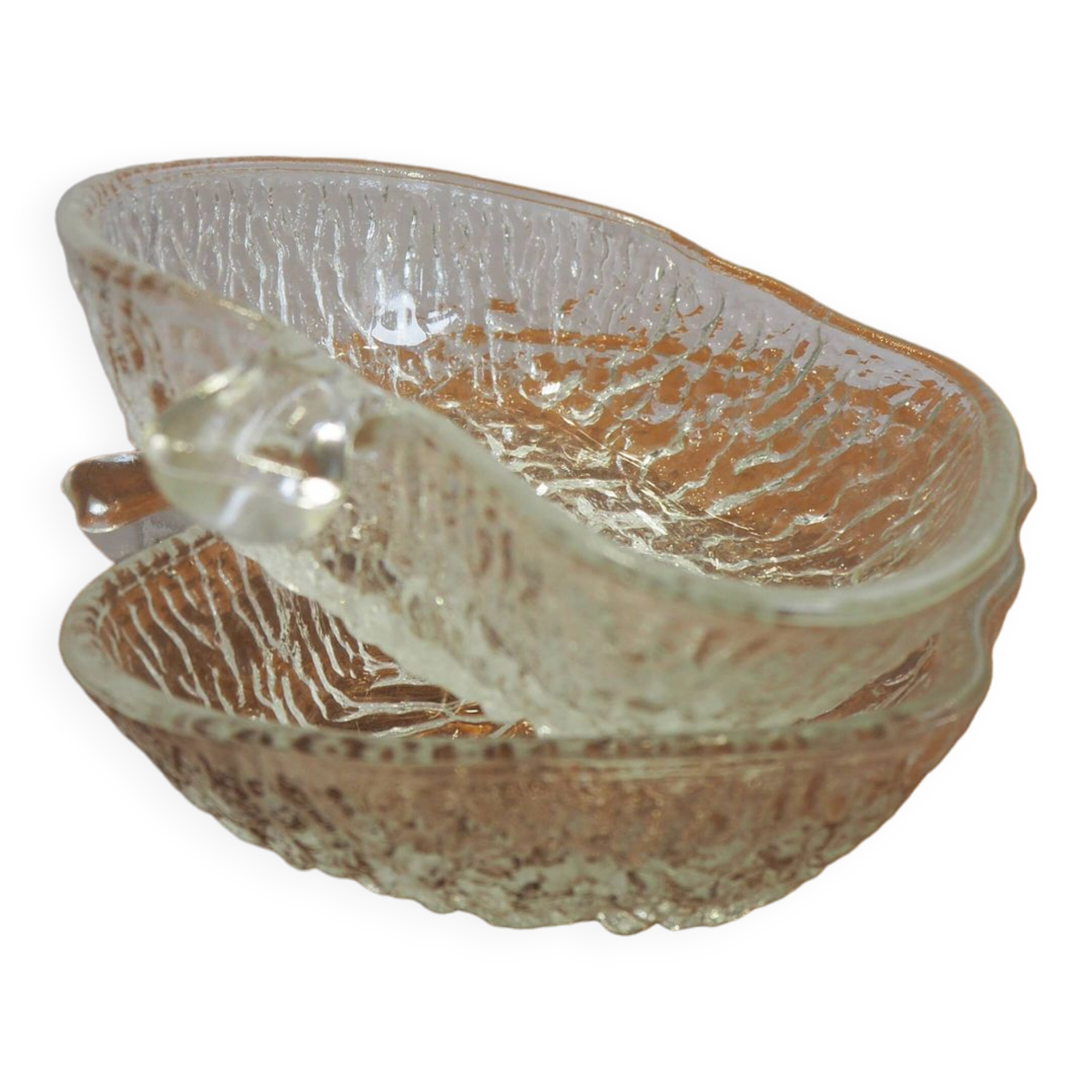 Duo apple-shaped ramekins