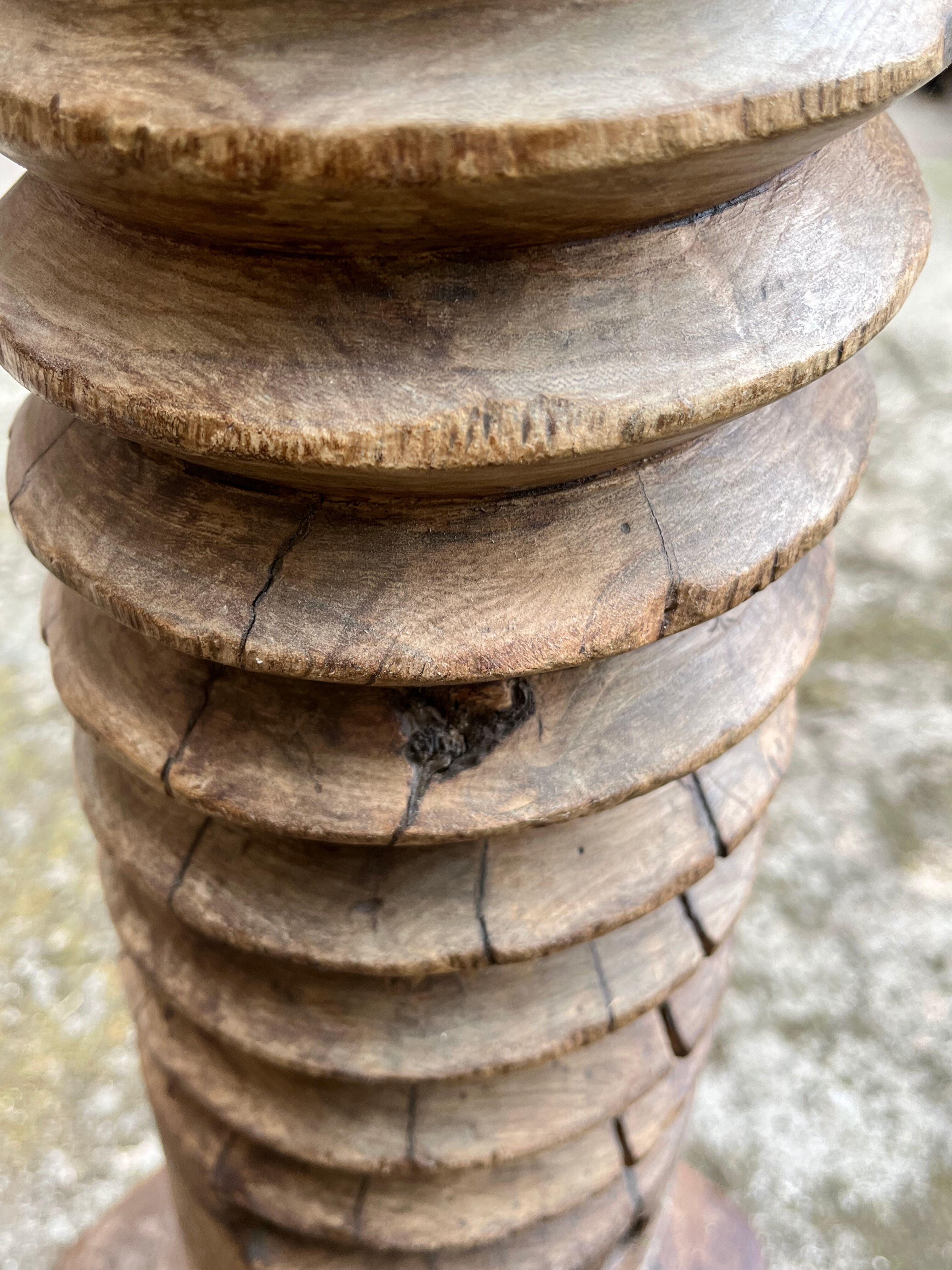 Worm column old press