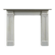 William IV statuary marble fireplace surround
