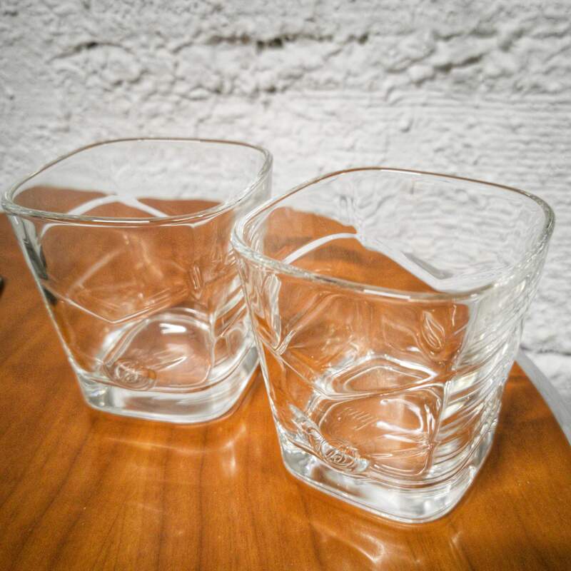 Pair of whiskey glasses