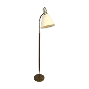 Lampadaire scandinave en teck,