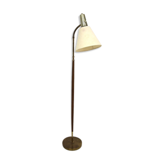 Scandinavian teak floor lamp, Sweden, 1950