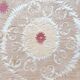 Vintage hand-embroidered tablecloth 128x153 cm