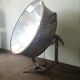 Vintage projector, football stadium, 50s, lighthouse