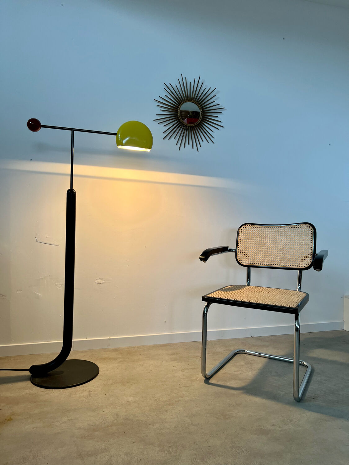Old armchair Cesca B64 design Marcel Breuer 1970 Made in Italy