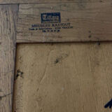 Solid oak dresser in rustic/country chic style