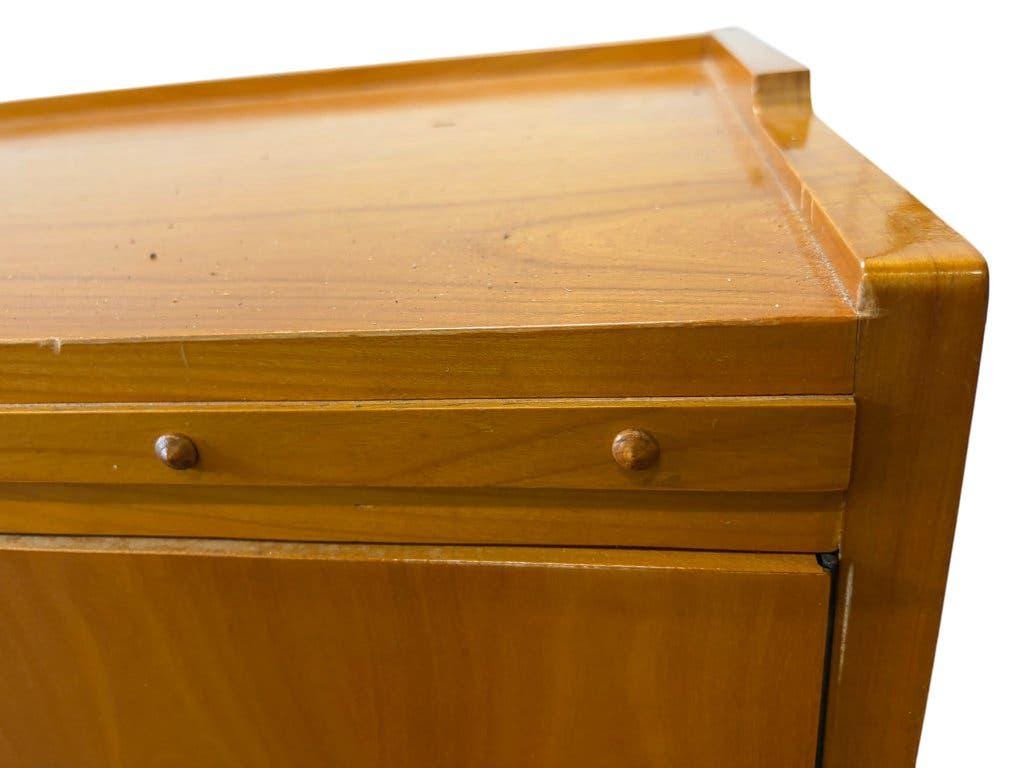 Buffet/wardrobe/vintage XL buffet in deep wood