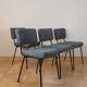 Set de 4 chaises design André Simard, édition Airborne, 1960