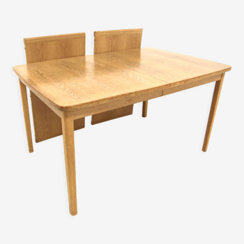 Table de salle à manger scandinave en chêne, Ulferts, Tibro, Suède, 1960