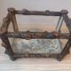 Gardener - Metal and glass - Imitation wood.