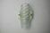 Frosted wall lamp, murano glass, italy, 1970