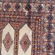 Vintage carpet pakistan drawings bokhara handmade 124x186 cm