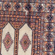 Tapis vintage pakistan dessins bokhara fait main 124x186 cm