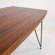 Vintage Danish rectangular coffee table in teak from the mid-century.