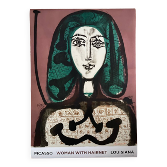 Pablo Picasso (1881-1973), Femme au filet à cheveux, 1949