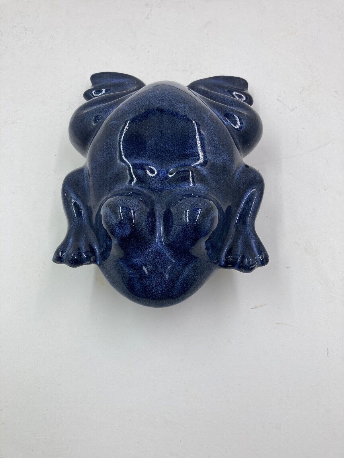 Decorative ceramic frog