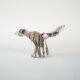 Ceramic bird sculpture, Italian design, 1970s, manufacturer: F. Ferroni
