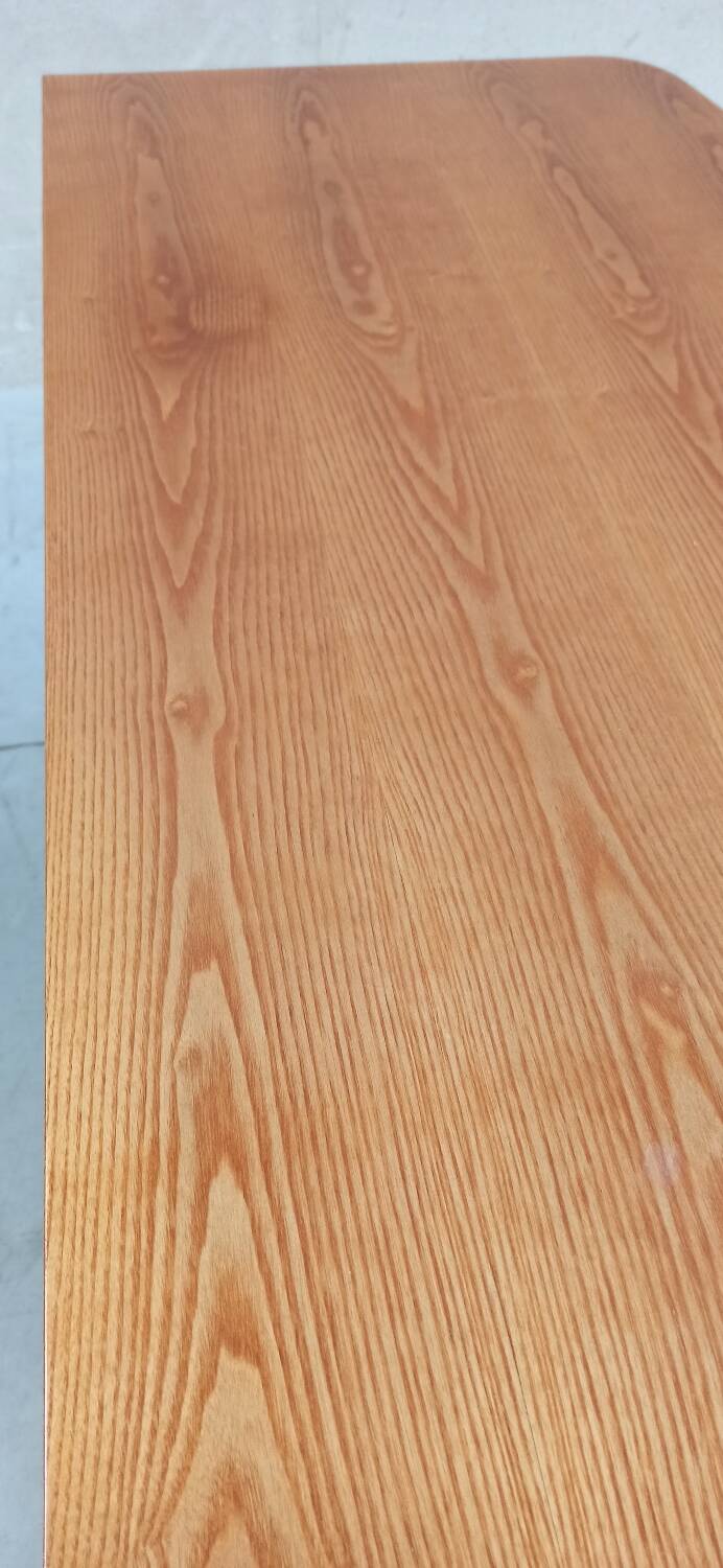 Vintage chest of drawers with bamboo and rattan details