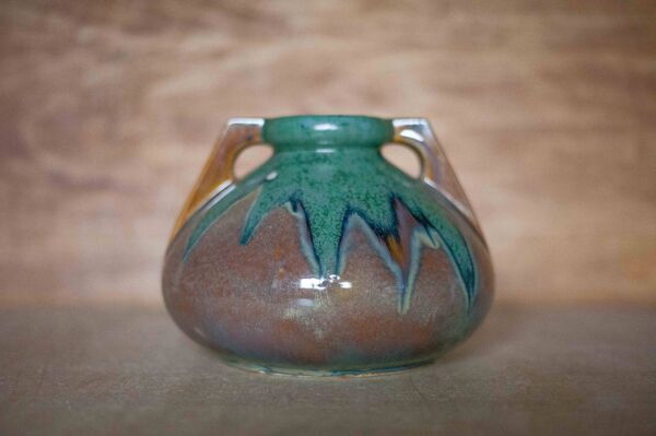 Vase art nouveau, vase art déco, vase Denbac, vase à anses, collection, décoration intérieur, vase