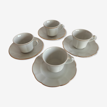 Fine porcelain coffee service