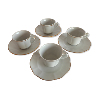 Fine porcelain coffee service