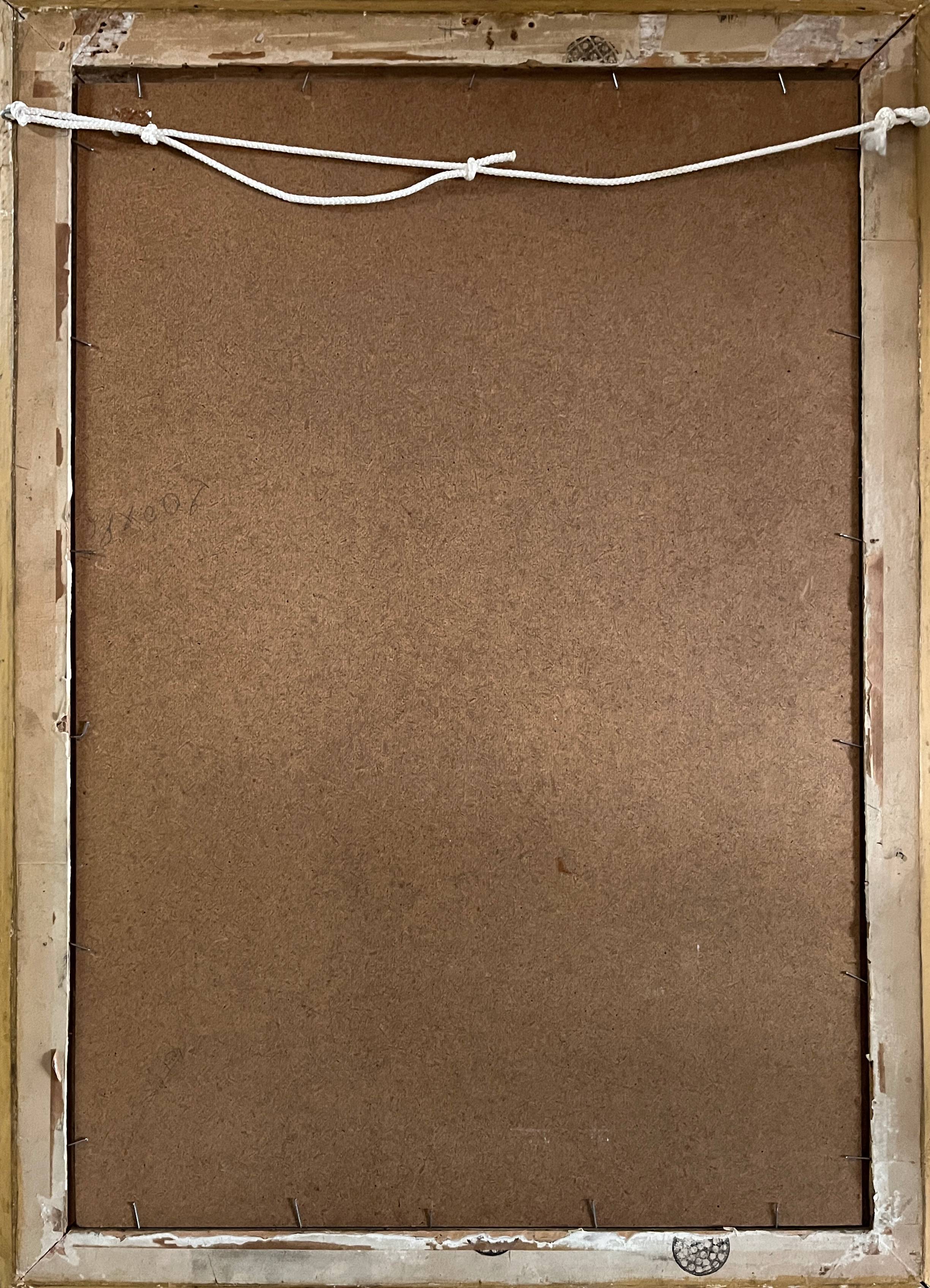 Painting HSP Jean RENAUT (1905-1979) "Model of nude young woman" frame 1964