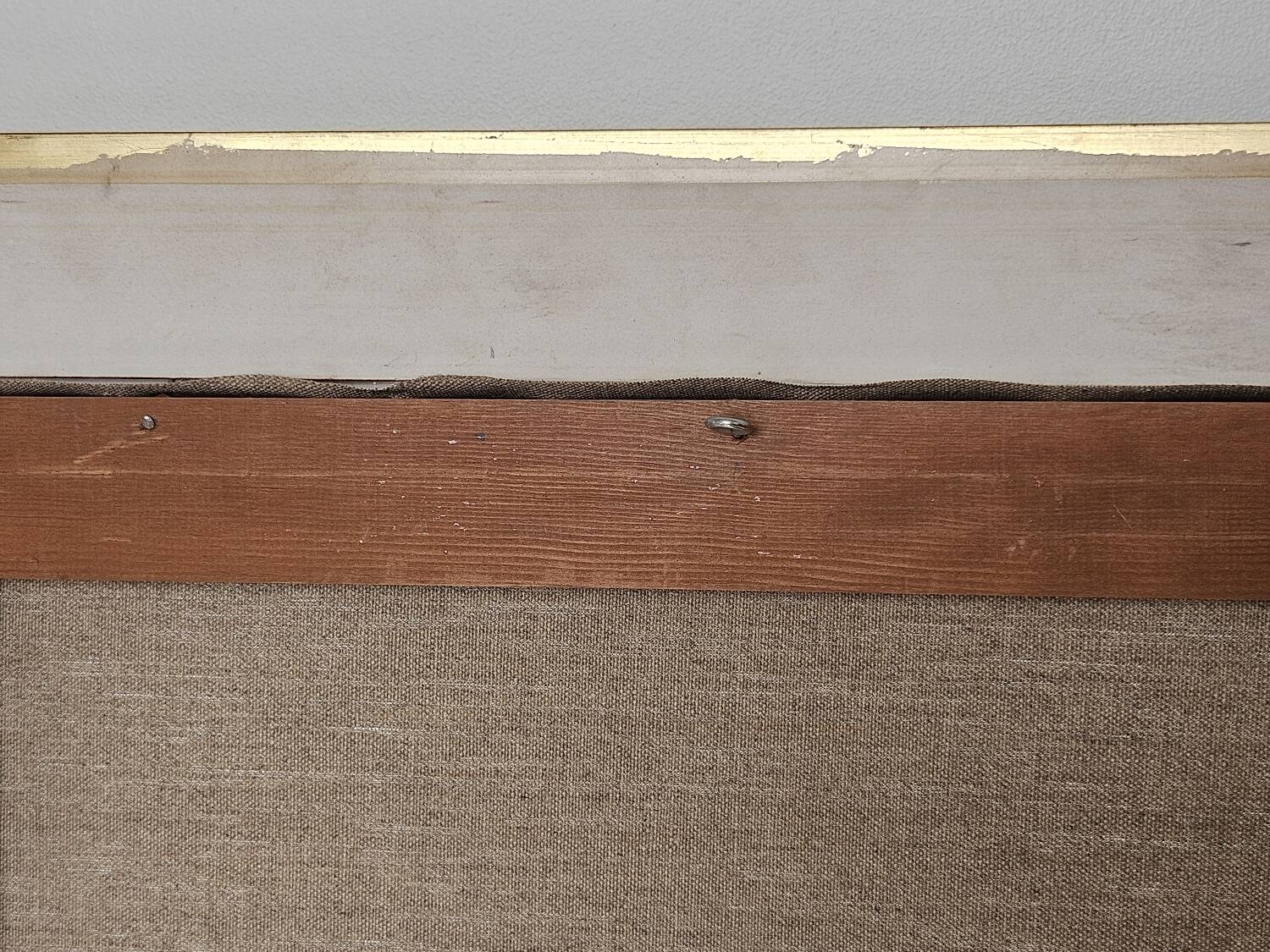 Oil on canvas of an autumn landscape - Reproduction by Robert Wood