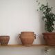 Multicolored terracotta pot