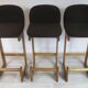 Set of Three Bar Chairs, Brune, Germany, 1970s