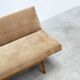 1970's German wooden sofa / daybed