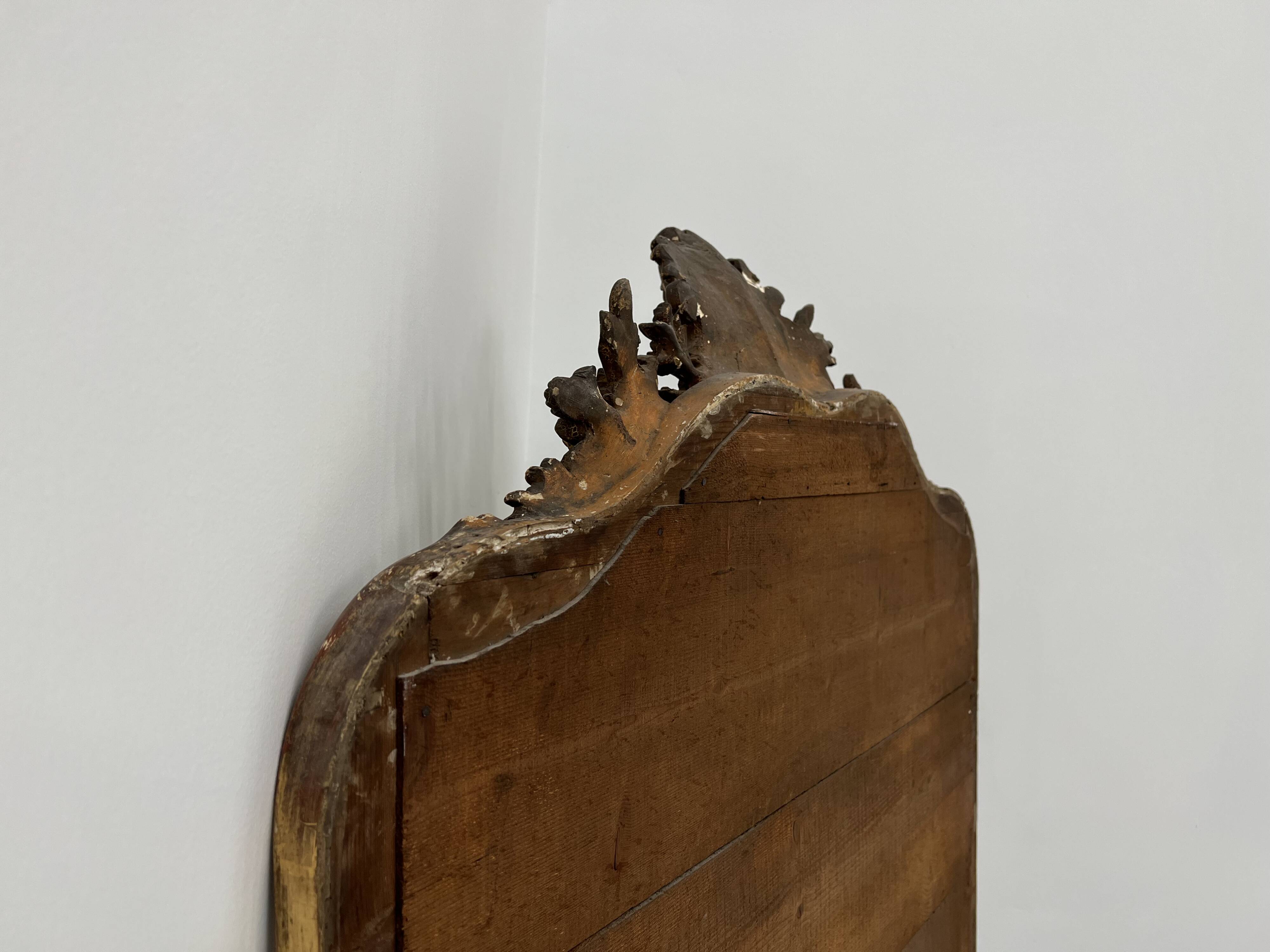 Large 19th century louis xv style mirror