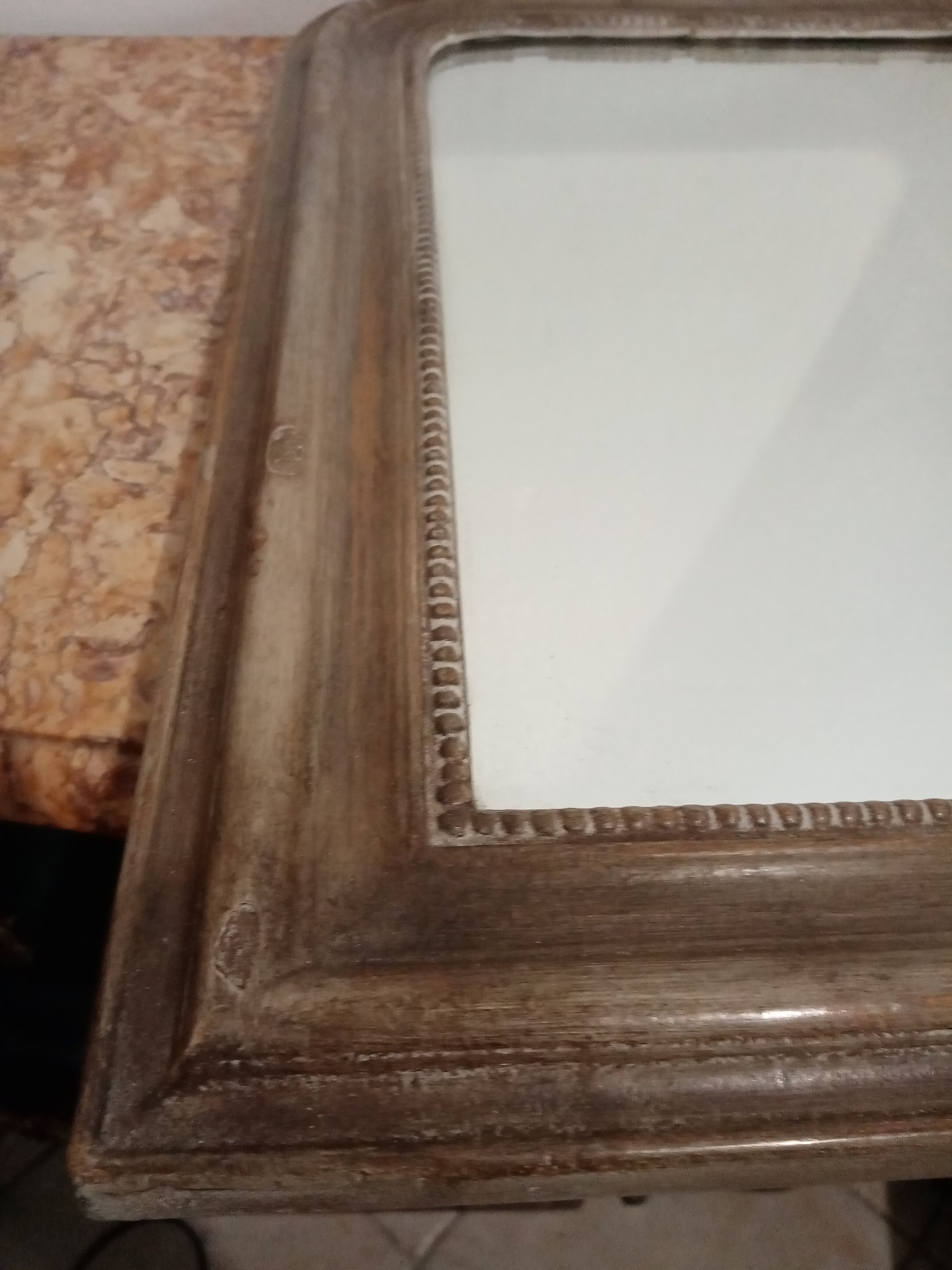 Old mirror patina 61 x 48 cm