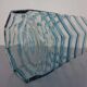 Large French filigree vase in crystal glass, 1960s