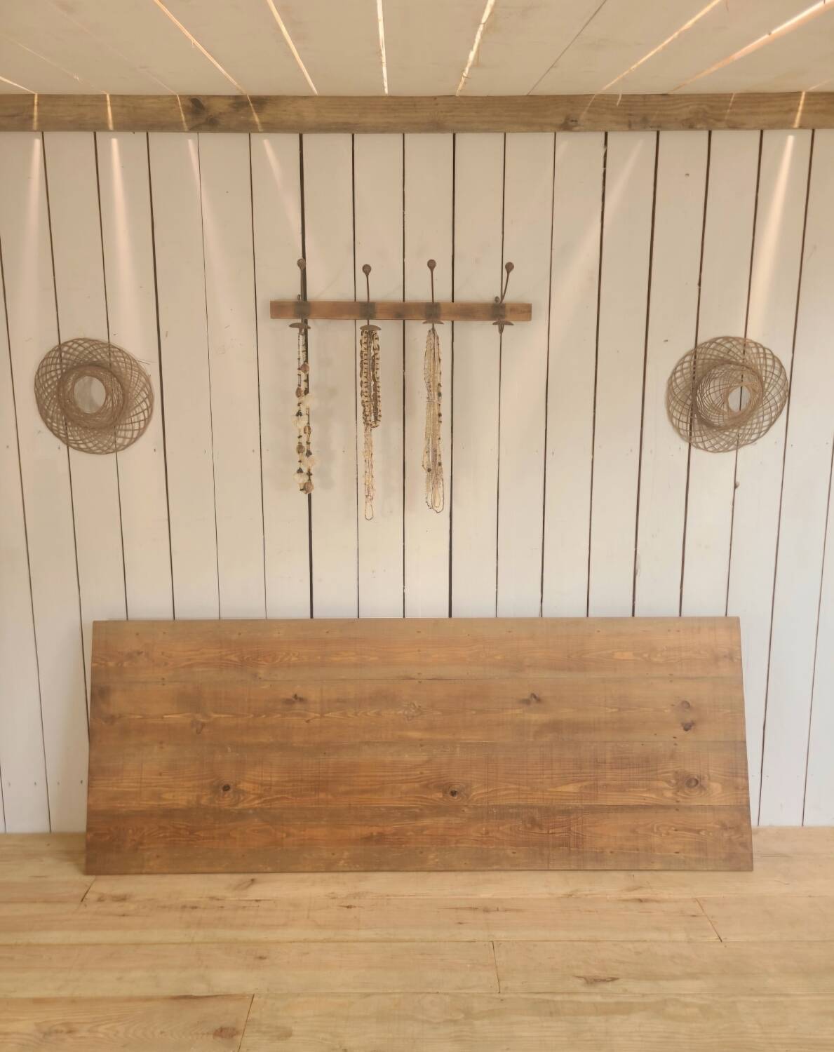 Solid wood guinguette table