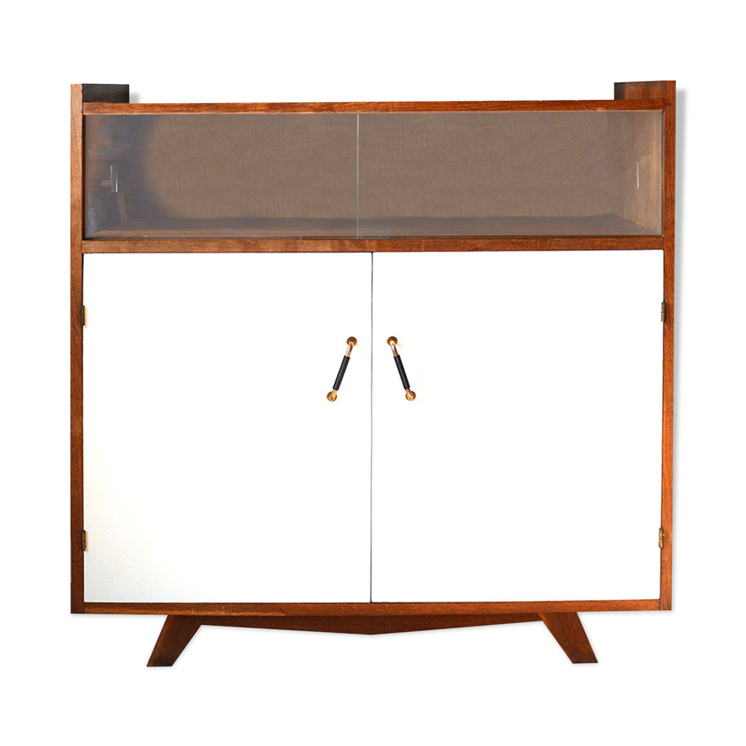 Bahut with compass feet