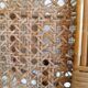 Rattan floor lamp