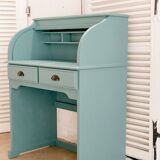 School curtain desk