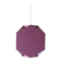 Purple Seks-Tre pendant lamp by Ole Panton for Lyfa, 1960s