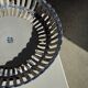 Fruit bowl with blue decorations in white earthenware from Malicorne Art H14