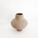 Ceramic sandblasted vase