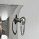 Vintage shiny metal champagne bucket