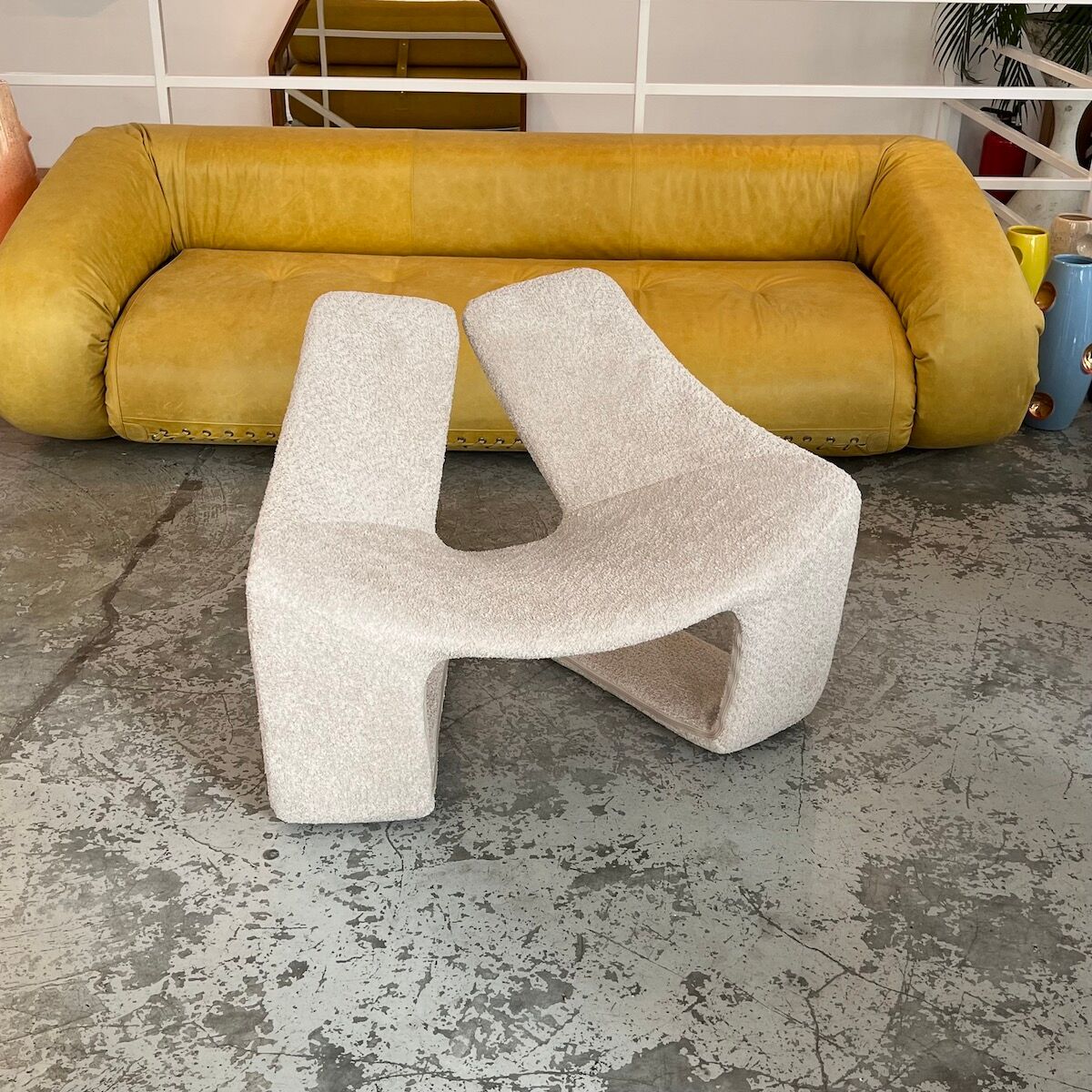 Pair of Zen armchairs by Kwok Hoi Chan for Maison Steiner, 2003 edition.