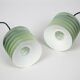 Pair of vintage Danish Duett pendants by Bent Gentzel Boysen, IKEA, 19