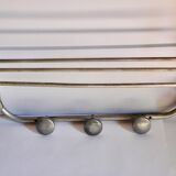 Vintage coat rack 5 aluminum pads
