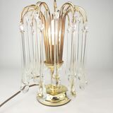 Murano glass waterfall drop lamp