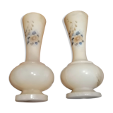Pair of albatre vases