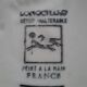 4 assiettes et un plat Manufracture Longchamp