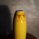 Vase jaune 1920  art deco