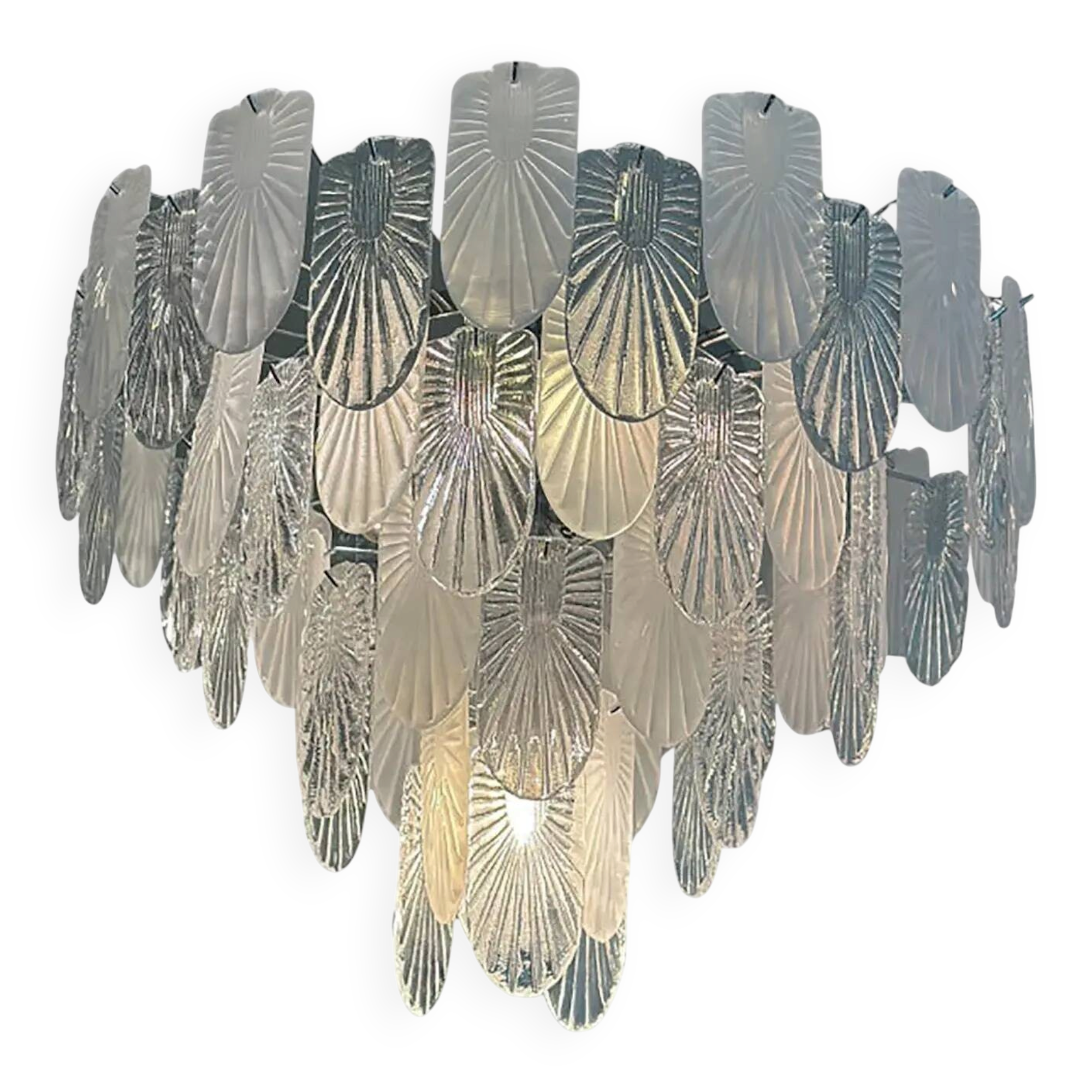 Art Deco Murano Style Chandelier by Simoeng